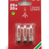 3 Ampoules De Rechange 12V, 3W Pour Chandelier Electrique 20 A 25 Lampes
