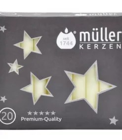 20 Bougies De Noël Pour Carillon Des Anges 12 Mm