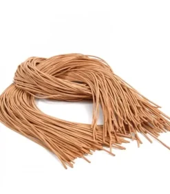 10 Cordelettes En Cuir Pour Suspensions De Sapin