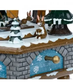 Boite A Musique Noël, Jeux D'Enfants Dans LÀ Neige