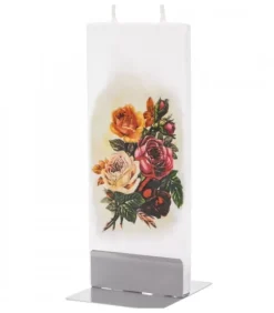 Bougie Décorative Bouquet De Roses