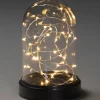 Boule En Verre Lumineuse Décorative A Led, 17 Cm
