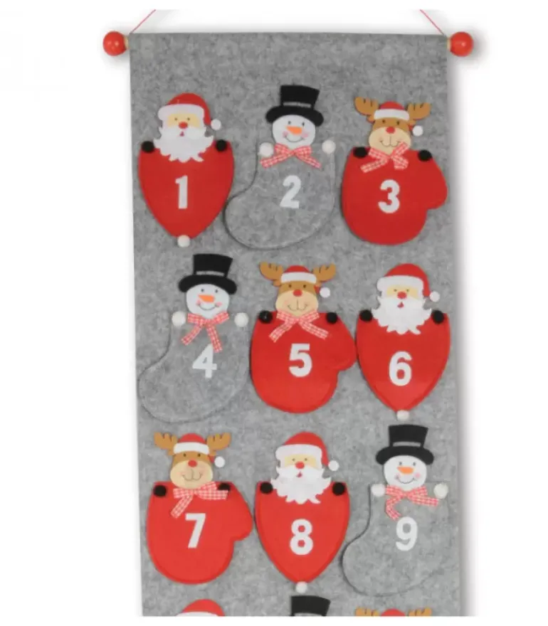 Calendrier De L'Avent Mural Pour Chambre D'Enfant