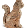 Chat En Bois Assis, 8,5 Cm