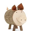Cochon En Bois, 5,5 Cm