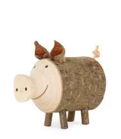 Cochon En Bois, 4 Cm