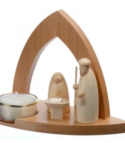 Crèche Design Avec Bougeoir