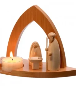 Crèche Design Avec Bougeoir