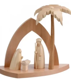 Crèche Design Avec Palmier
