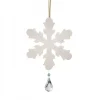 Flocon De Neige A Suspendre Avec Cristal Swarovski N° 1