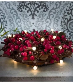 Guirlande Led A Pile ,20 Diodes Rondes