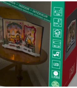 Livre De Noël Musical Lumineux