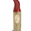Lutin En Bois Père Noël Avec Bonnet Rouge Peint, 13 Cm