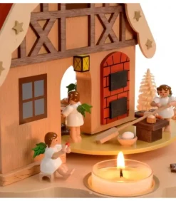 Manège De Noël Enfant Anges Patissiers