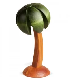 Palmier En Bois Décoratif Pour Grande Crèche De Noël, 30 Cm