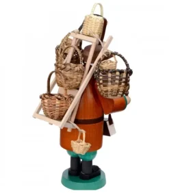 Personnage Brule-Encens Vendeur De Paniers