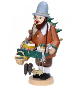 Personnage Brule-Encens Vendeur De Déco De Noël