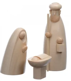 Petit Jesus, Joseph, Marie Pour Crèche De Noël, 6 Cm