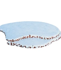 Plateau Décor Winterkinder 20 X 18 Cm Droit