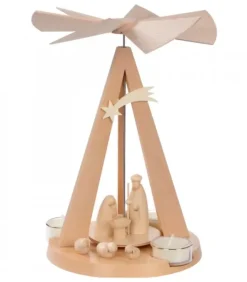 Pyramide De Noël Bois Au Design Moderne