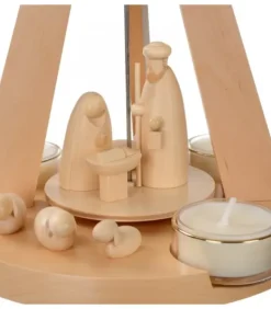 Pyramide De Noël Bois Au Design Moderne