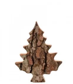 Sapin En Bois Déco En Ecorce 12 Cm