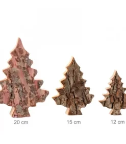 Sapin En Bois Déco En Ecorce 12 Cm